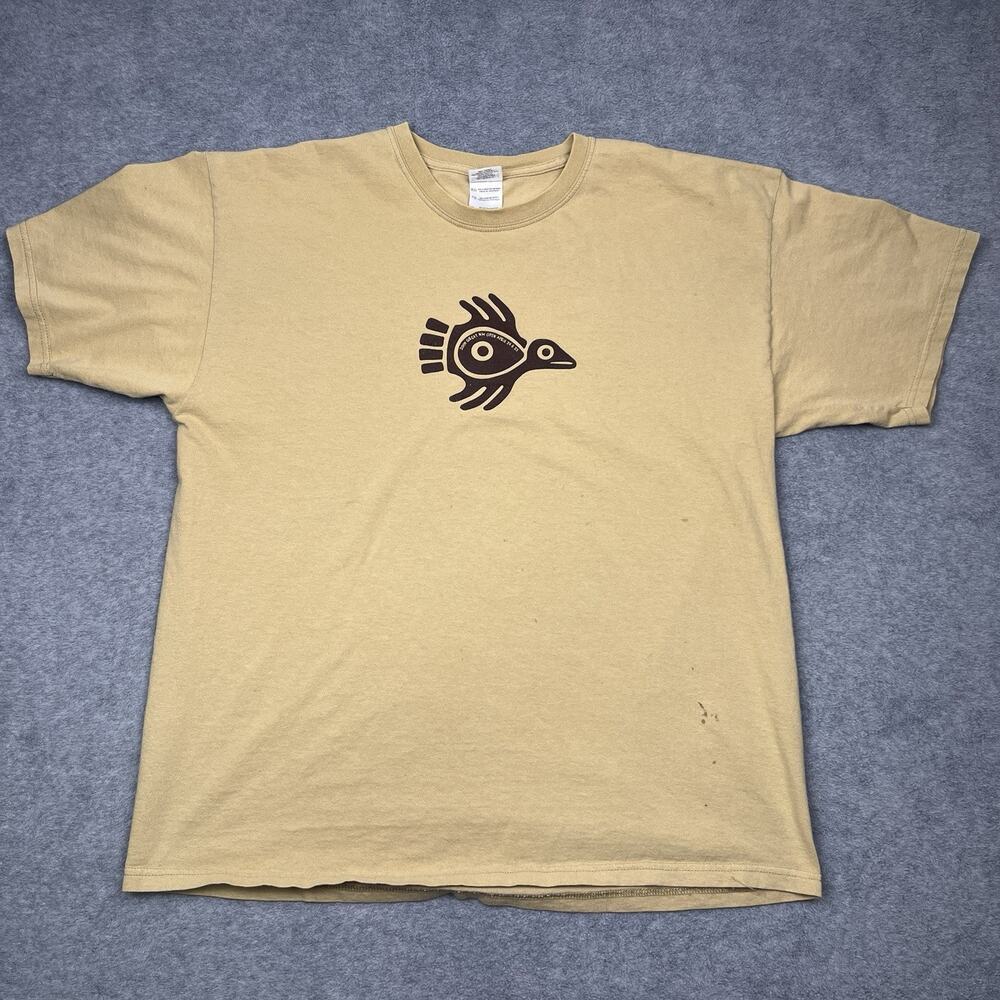 2009 great nw open gildan ultra cotton t-shirt tan‎ xl